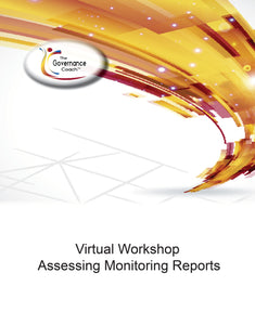 Assessing Monitoring Reports - FOR INDIVIDUALS